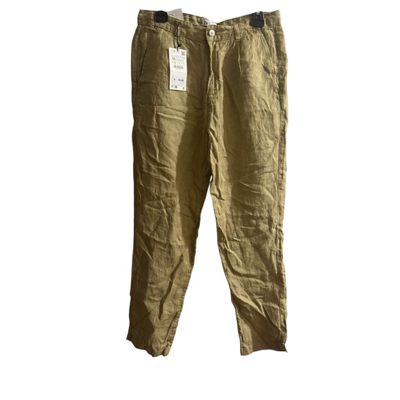 Zara Men's Khaki Chinos - Picture 1 of 7